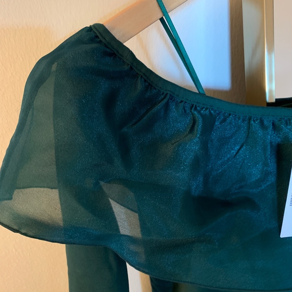 J. Crew Organza Ruffle Top - Picture 4 of 6